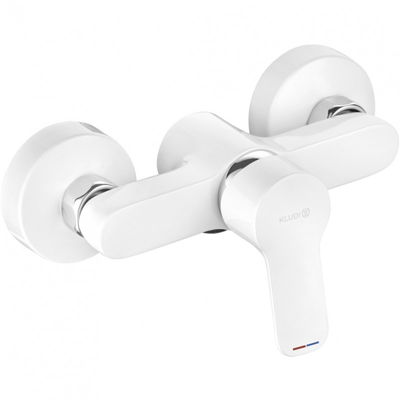 Смеситель для душа белый Kludi Pure Easy 378419165