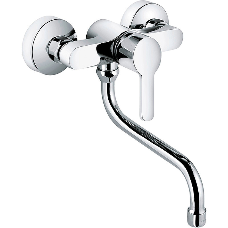 Смеситель для кухни хром Kludi Logo Neo 379240575