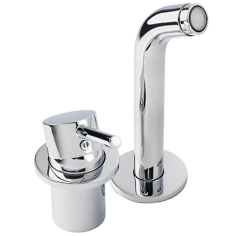 Смеситель для раковины встраиваемый хром Kludi Bozz 382440576