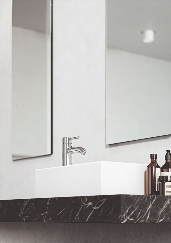 Смеситель для раковины хром Kludi Bozz 382630576
