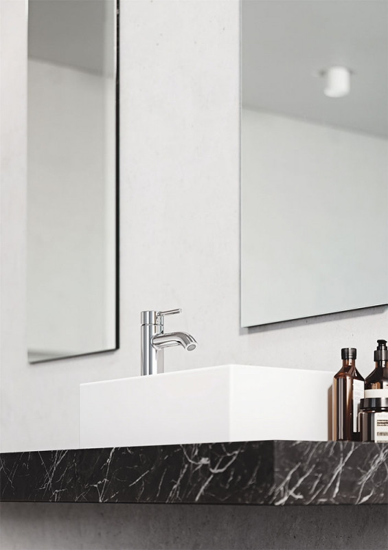 Смеситель для раковины хром Kludi Bozz 382720576