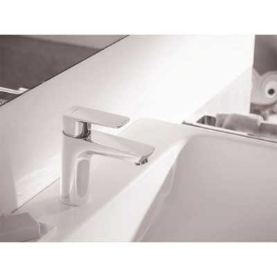 Смеситель для раковины хром Kludi Pure Style 402920575