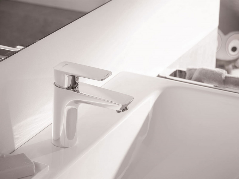 Смеситель для раковины хром Kludi Pure Style 402920575
