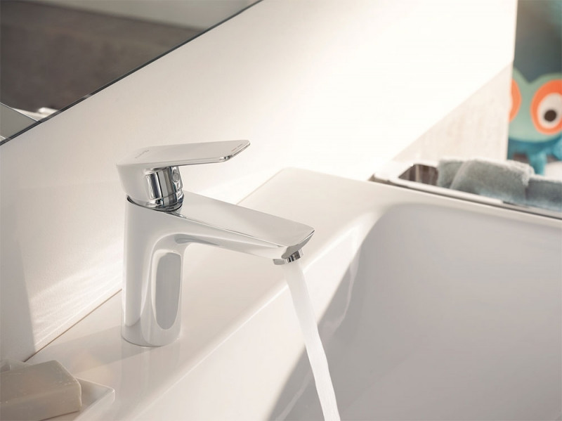 Смеситель для раковины хром Kludi Pure Style 402920575