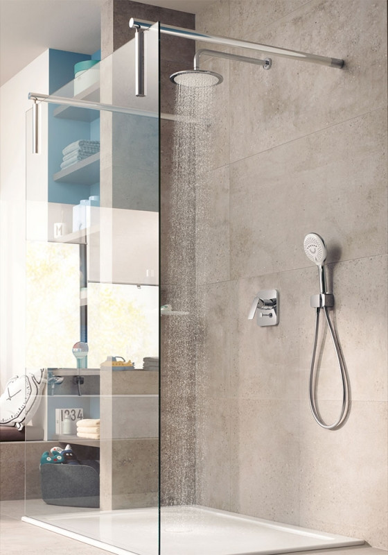Смеситель для душа встраиваемый хром Kludi Pure Style 406500575