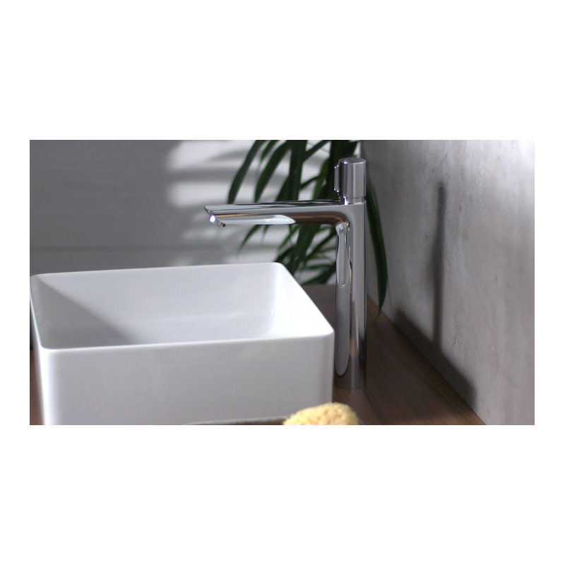 Смеситель для раковины Hansgrohe Talis Select E 240 со сливным гарнитуром хром 71752000