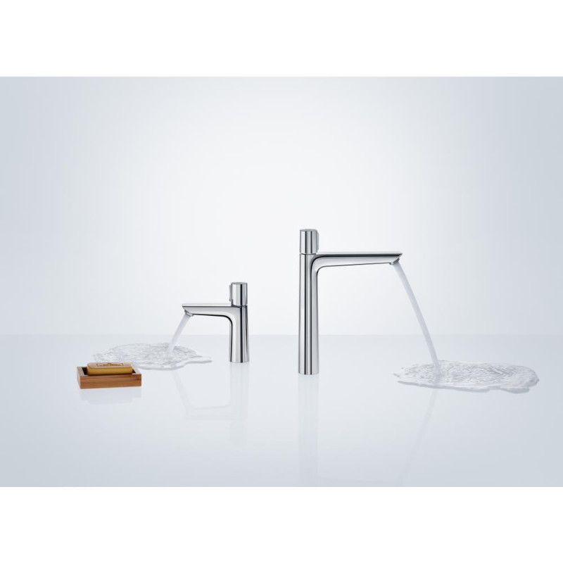 Смеситель для раковины Hansgrohe Talis Select E 110 со сливным гарнитуром хром 71750000