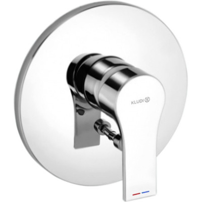 Смеситель для душа встраиваемый хром Kludi Zenta 486500565