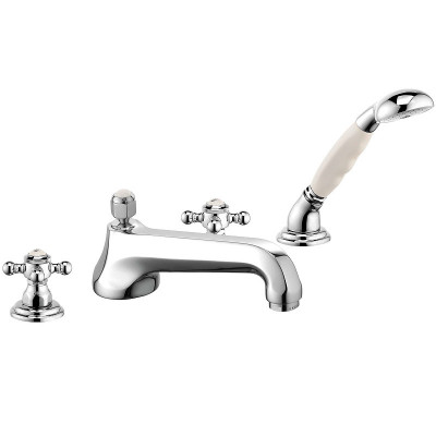 Смеситель на борт ванны хром Kludi Adlon 515250520