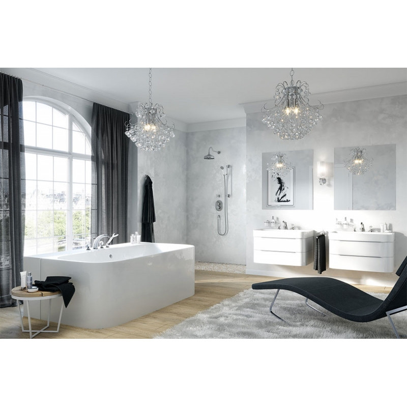 Переключатель потоков настенный хром Kludi Adlon 518450520