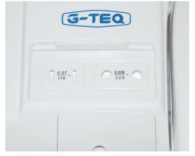 Фен для волос настенный G-teq 8723 белый, с шлангом