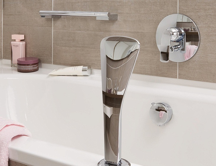 Смеситель для душа встраиваемый хром Kludi Balance 526500575