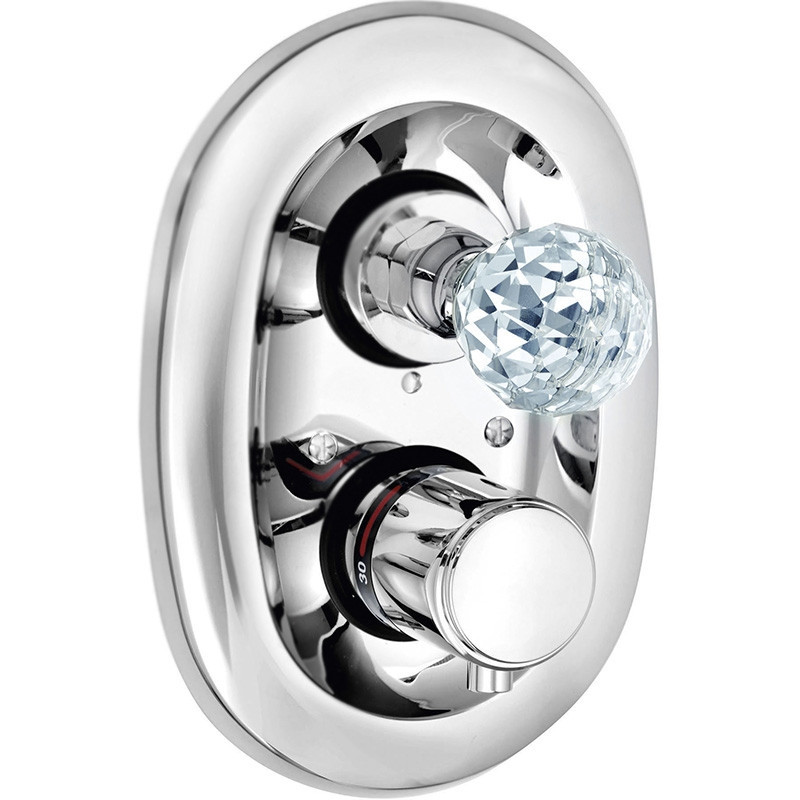Смеситель для душа встраиваемый хром Kludi Adlon 5172005G5