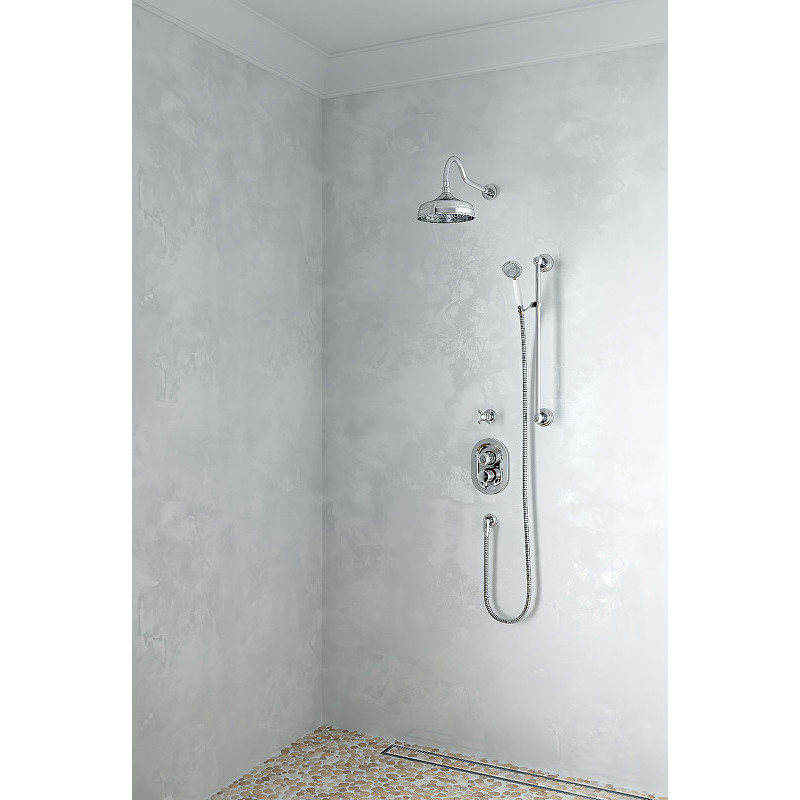 Смеситель для душа встраиваемый хром Kludi Adlon 5172005G5