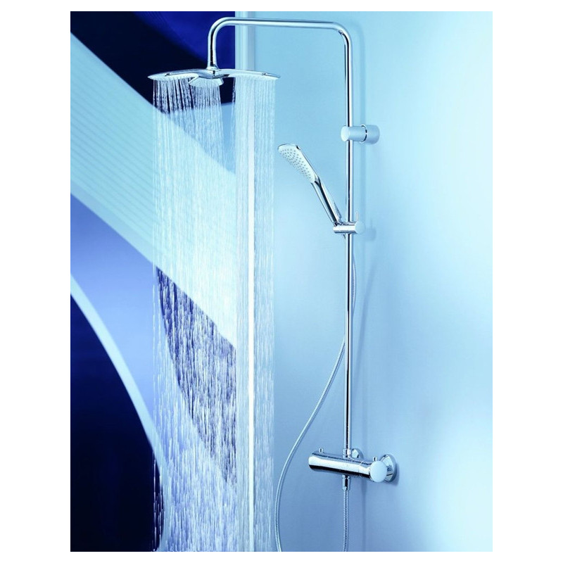 Душевая система с термостатом хром Kludi Fizz 6709505-00