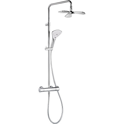 Душевая система с термостатом хром Kludi Fizz 6709605-00