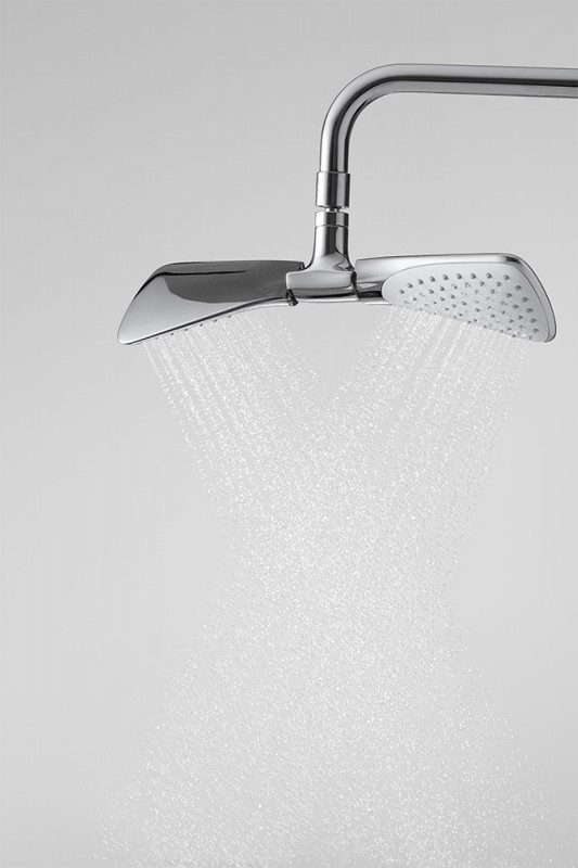 Верхний душ двойной хром Kludi Fizz 6757505-00