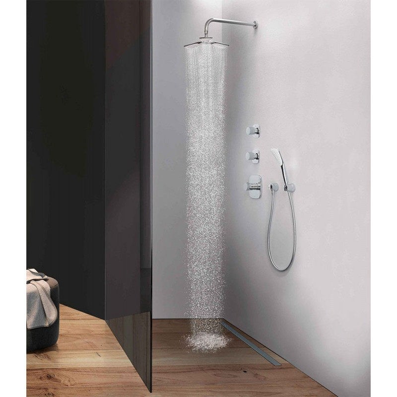 Верхний душ тройной хром Kludi Fizz 6757805-00