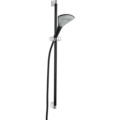 Душевой гарнитур черный/хром Kludi Fizz 6774087-00