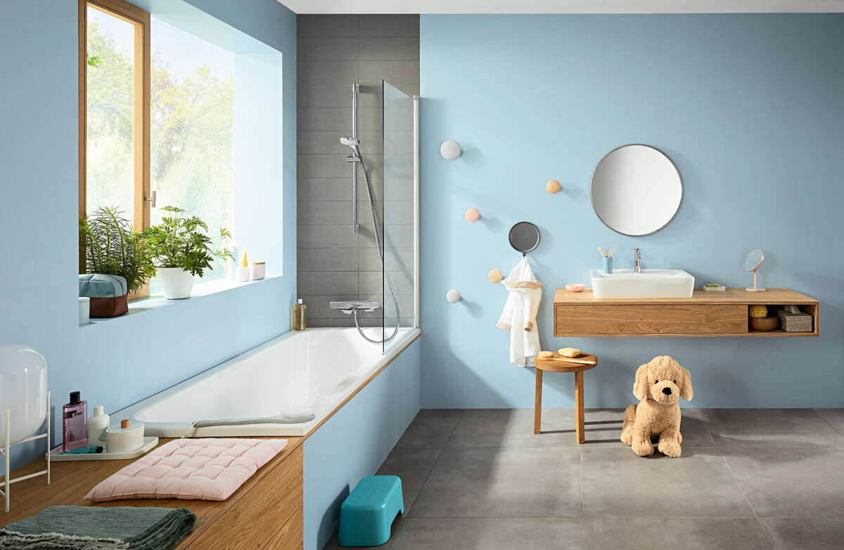 Термостат для ванны Hansgrohe Ecostat E, ВМ, хром 15774000