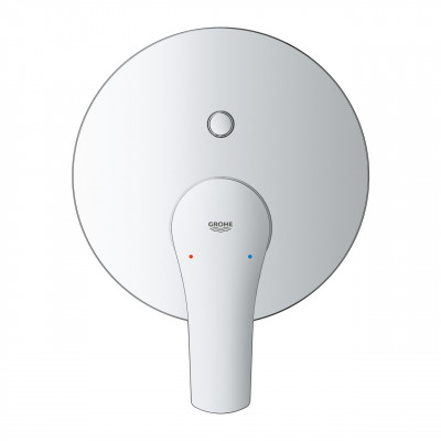 Смеситель однорычажный Grohe Eurosmart скрытого монтажа для ванны с переключателем на 2 положения, 24043003 хром