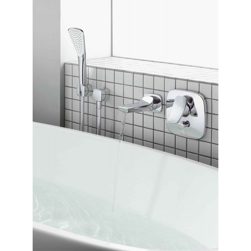 Смеситель для душа встраиваемый хром Kludi Ambienta 536500575