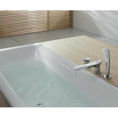 Смеситель на борт ванны хром Kludi Ambienta 534470575
