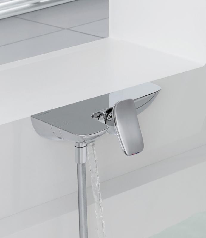 Смеситель для ванны хром Kludi Ambienta 534450575