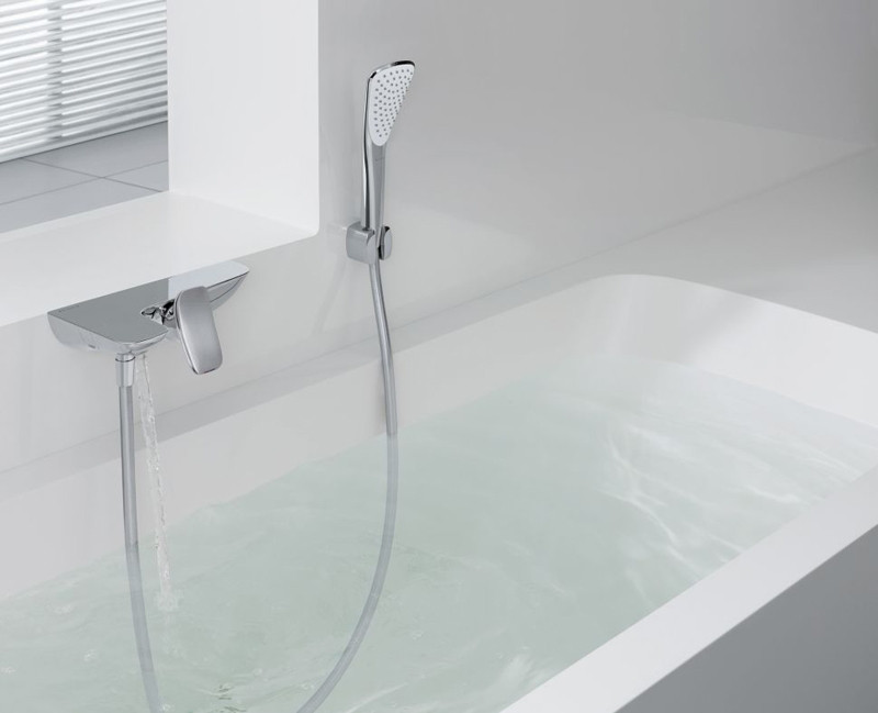 Смеситель для ванны хром Kludi Ambienta 534450575