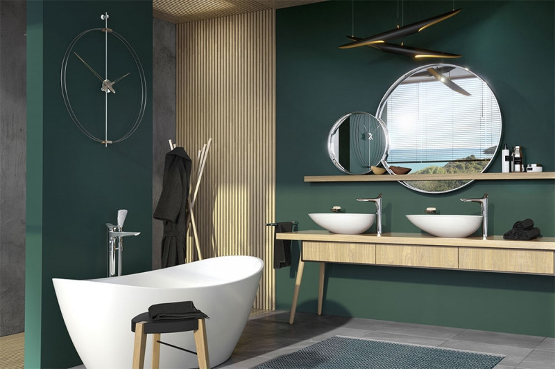 Смеситель для раковины хром Kludi Ambienta 532980575