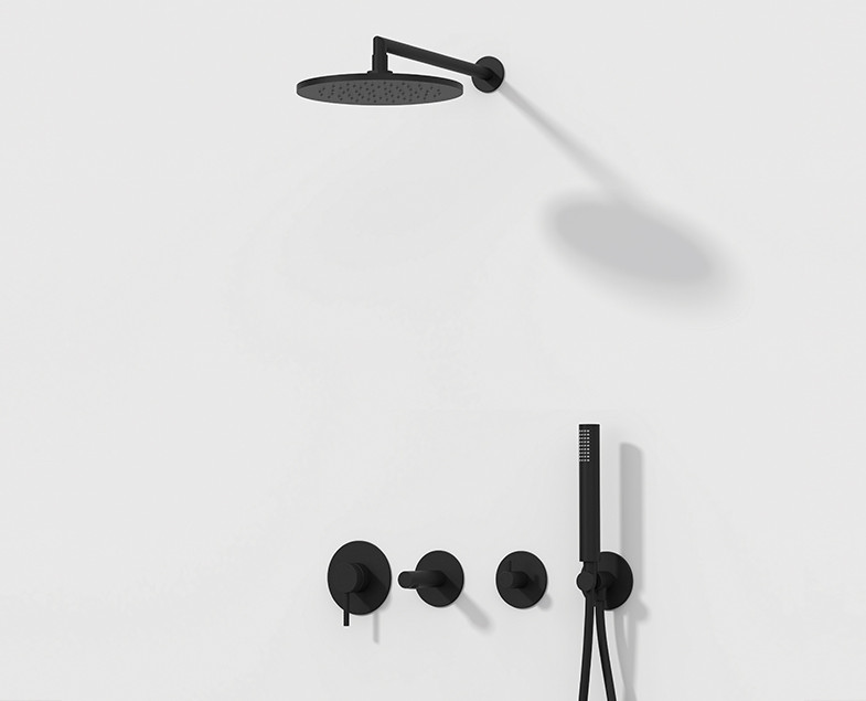 Ручной душ черный Vitra Origin A4554336