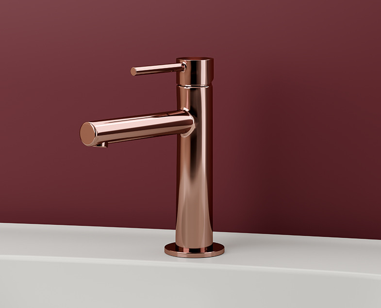 Смеситель для раковины медь Vitra Origin A4255626