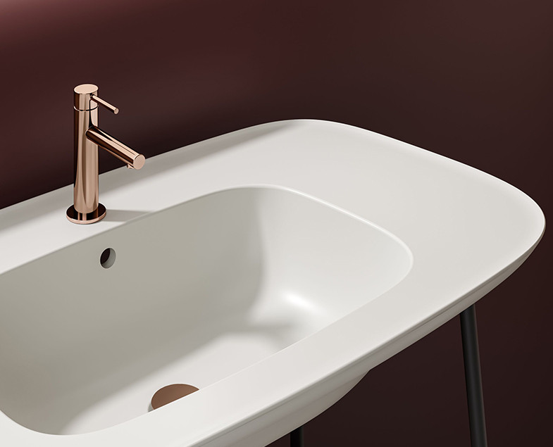 Смеситель для раковины медь Vitra Origin A4255626