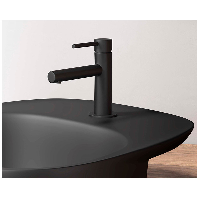 Смеситель для раковины черный Vitra Origin A4255636