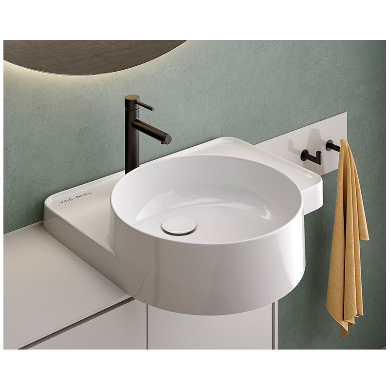 Смеситель для раковины черный Vitra Origin A4255836