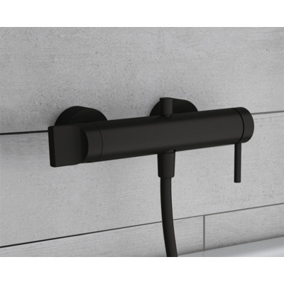 Смеситель для ванны и душа черный Vitra Origin A4261936