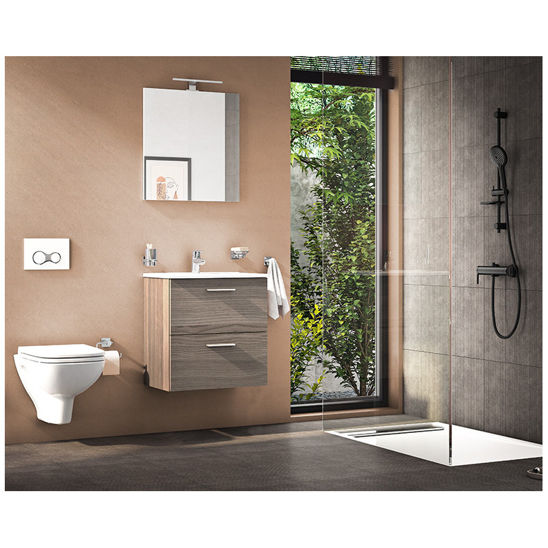 Смеситель для ванны и душа черный Vitra Origin A4261936