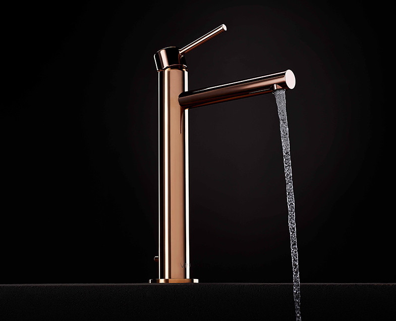 Смеситель для раковины медь Vitra Origin A4255726