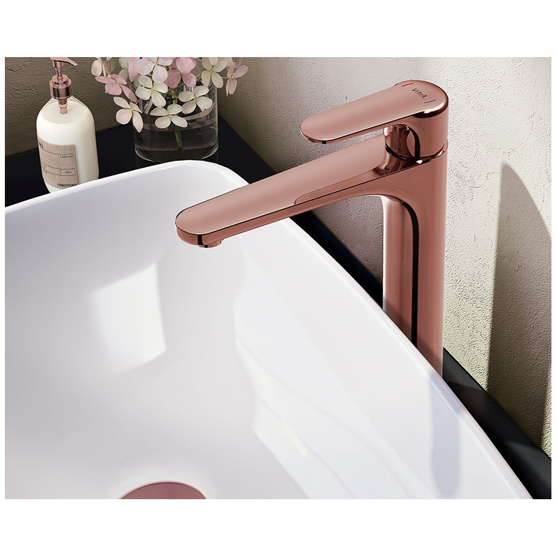 Смеситель для раковины медь Vitra Root Round A4270726EXP