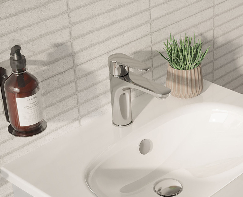Смеситель для раковины хром Vitra Root Round A42706EXP