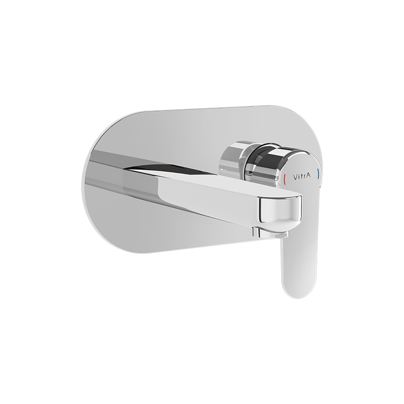 Смеситель для раковины встраиваемый хром Vitra Root Round A4272126EXP