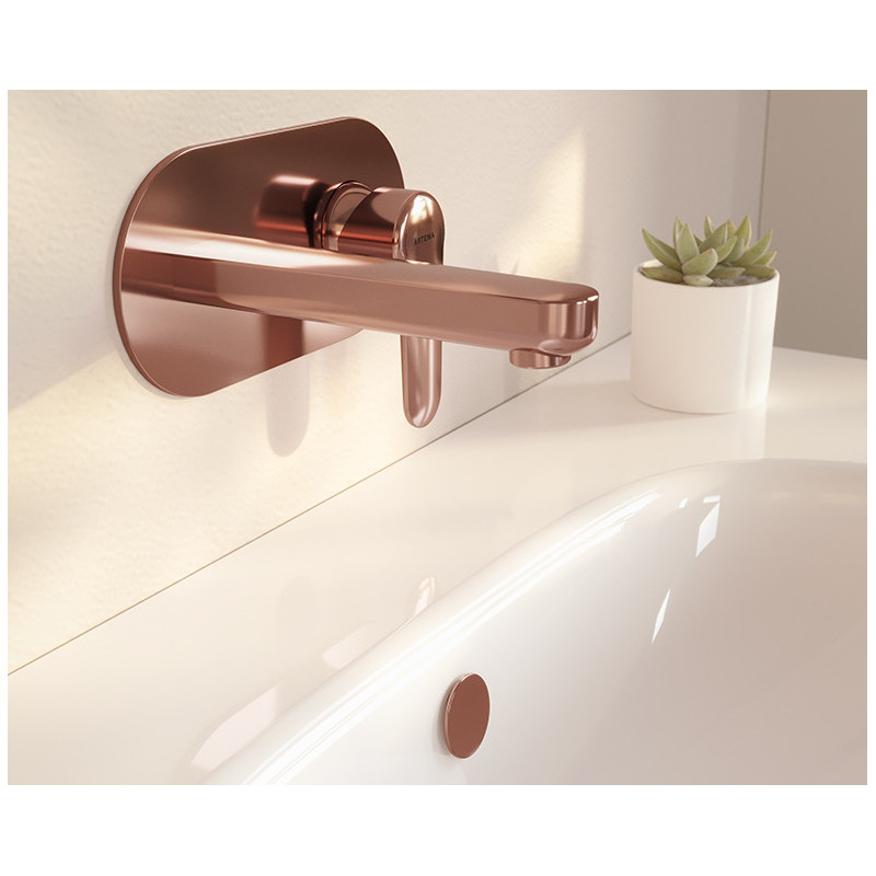 Смеситель для раковины встраиваемый медь Vitra Root Round A4272126EXP