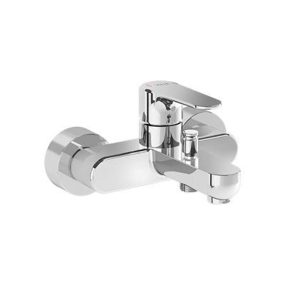 Смеситель для ванны и душа хром Vitra Root Round A42725EXP