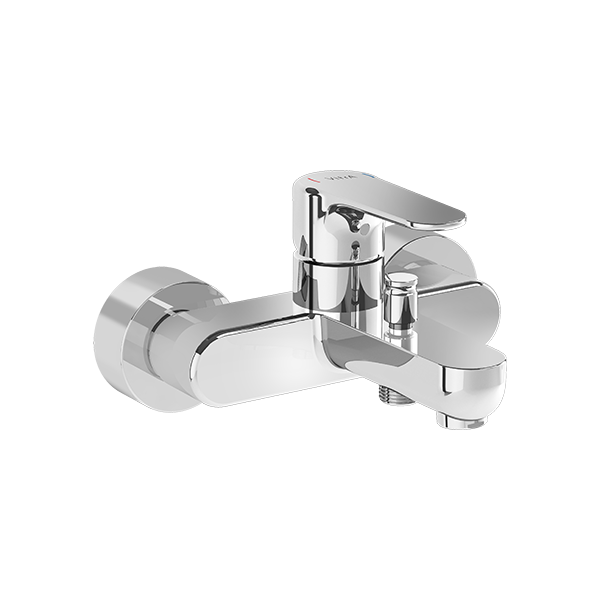 Смеситель для ванны и душа хром Vitra Root Round A42725EXP
