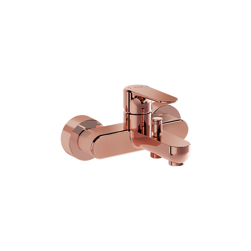 Смеситель для ванны и душа медь Vitra Root Round A4272526EXP