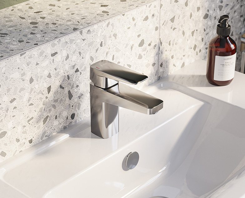 Смеситель для раковины хром Vitra Root Square A42731EXP