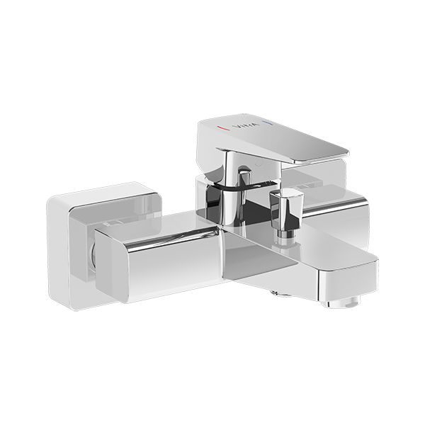 Смеситель для ванны и душа хром Vitra Root Square A42737EXP