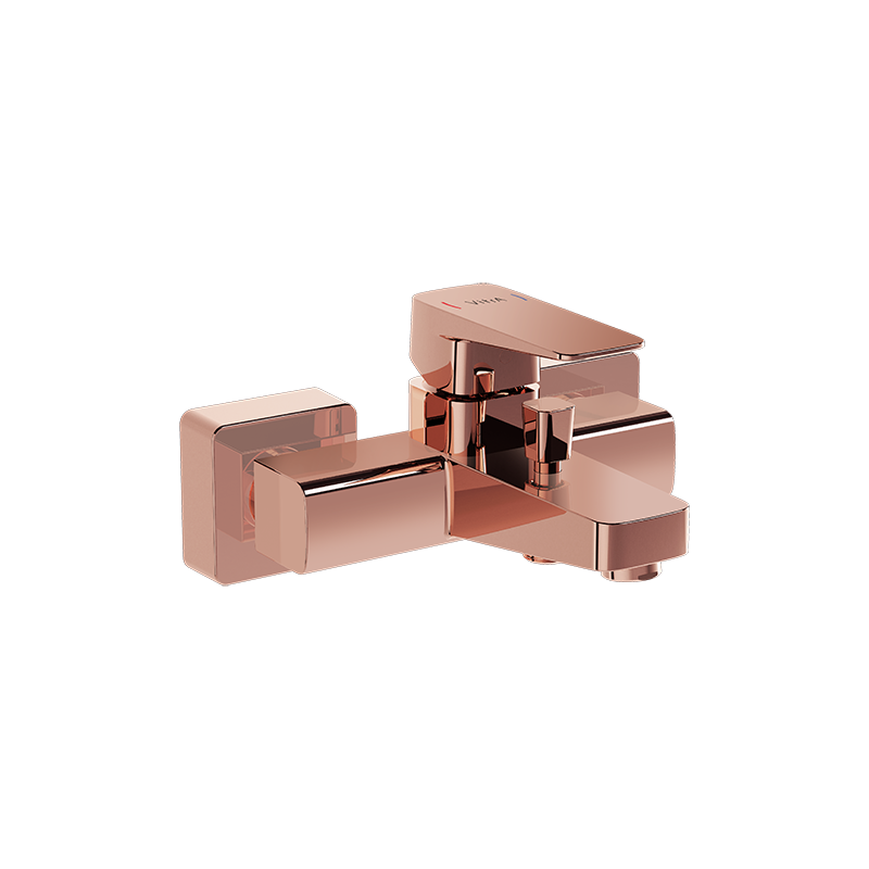 Смеситель для ванны и душа медь Vitra Root Square A4273726EXP