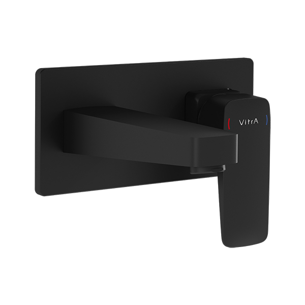 Смеситель для раковины встраиваемый черный Vitra Root Square A4273836EXP