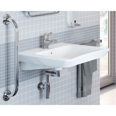 Поручень для ванны хром Vitra A44449